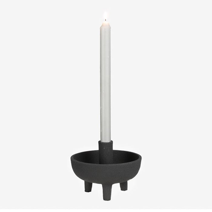 Mica Decorations Manu Kandelaar - Zwart