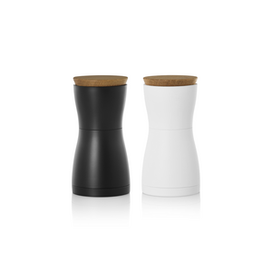 AdHoc Twin Peper- en Zoutmolen - Zwart|wit