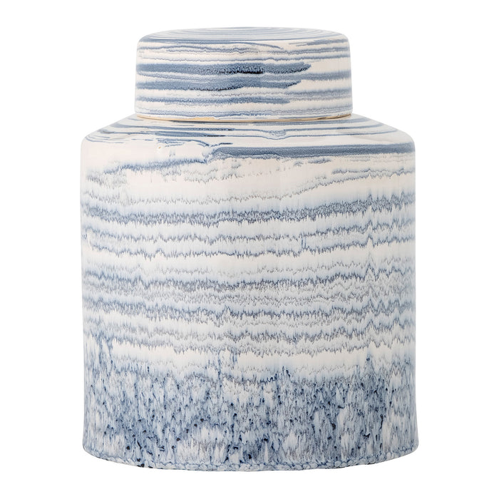 Bloomingville Mahina Voorraadpot - Blauw