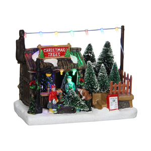 Luville Kerstbomenwinkel met Verlichting