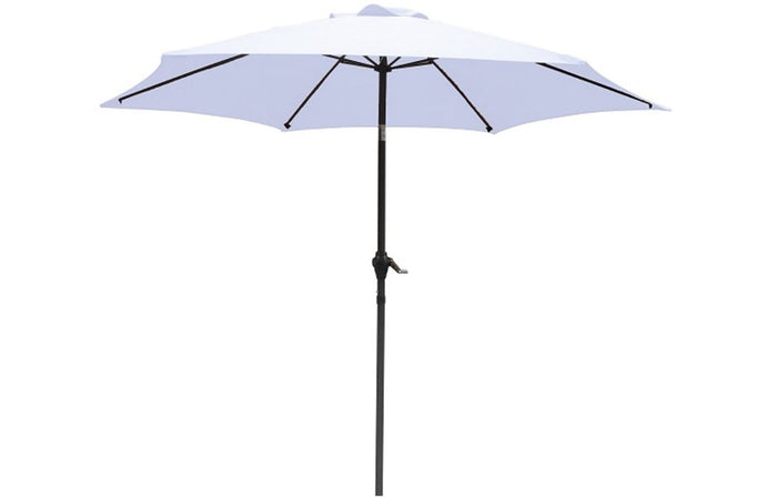 Parasol Luxe 6-ribs - Ø 300cm - wit