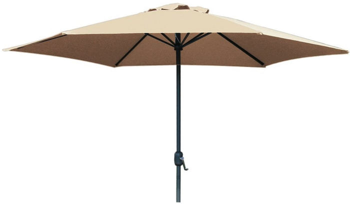 Parasol Luxe 6-ribs - Ø 300cm - ecru