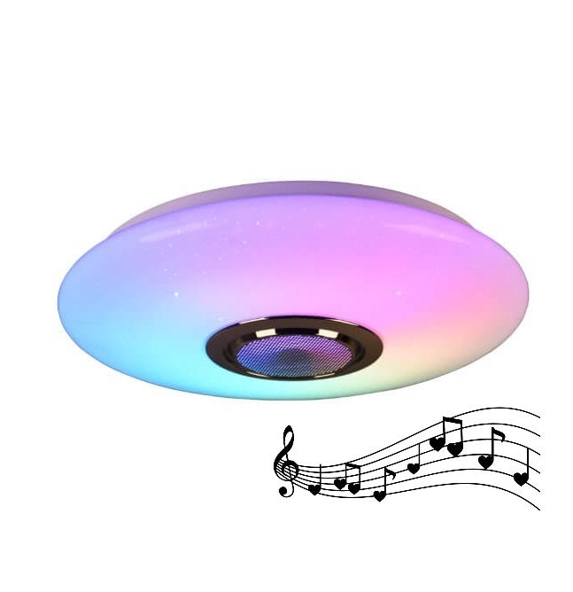 Reality Leuchten Plafondlamp Musica incl. Afstandsbediening