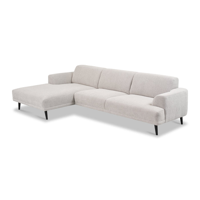 by fonQ Flair Hoekbank met Chaise Longue Links - Naturel Melange