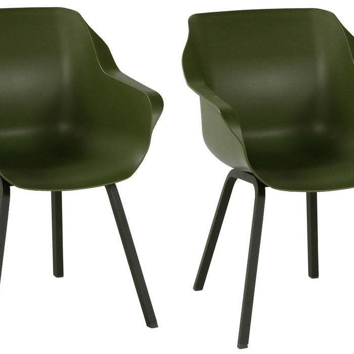Hartman Sophie Element Tuinstoel - Set van 2 - Moss Green