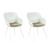 Hartman Le Soleil Tuinstoel Set van 2 - Wit