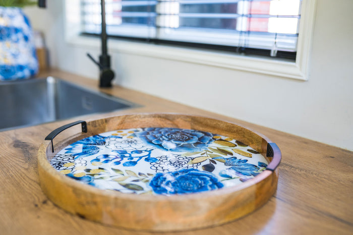 TS Collection - Dienblad Dutch blue - 35x4