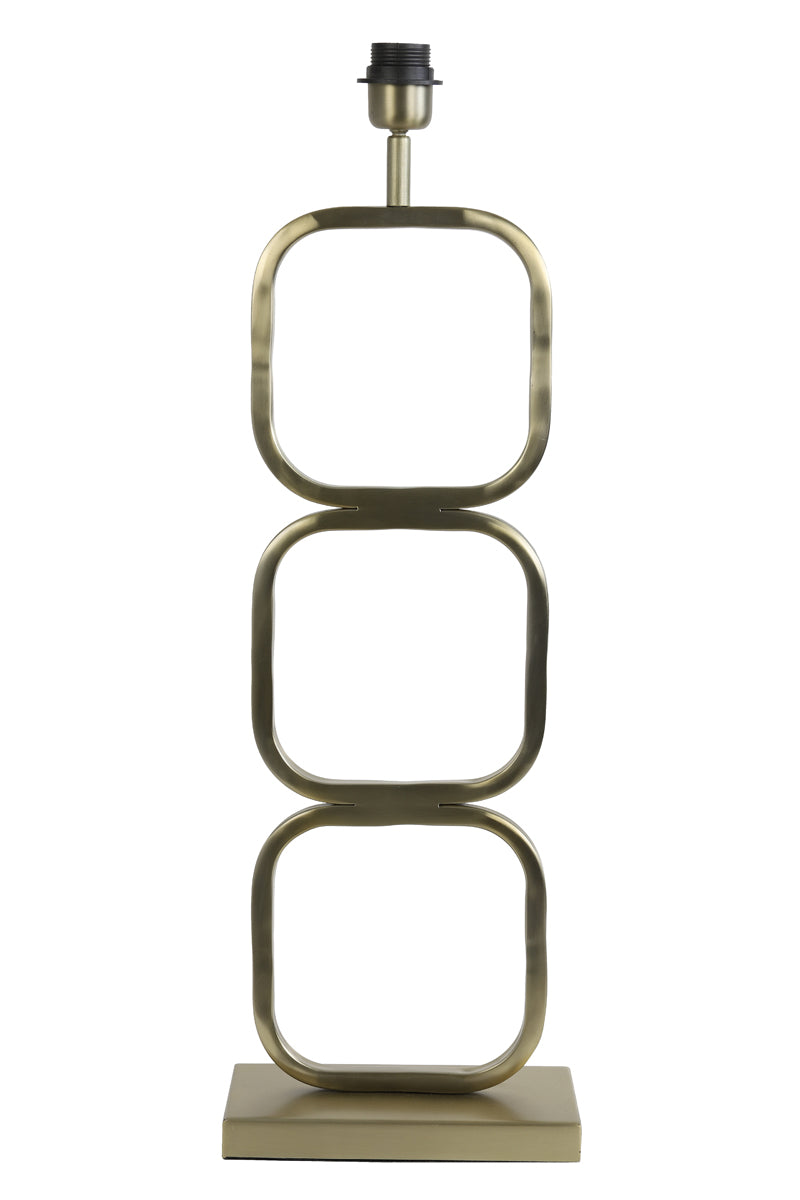 Light & Living Light&Living Lampvoet 23x11,5x69 cm LUTIKA licht goud