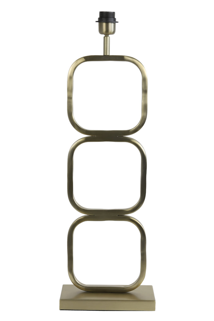 Light & Living Light&Living Lampvoet 23x11,5x69 cm LUTIKA licht goud