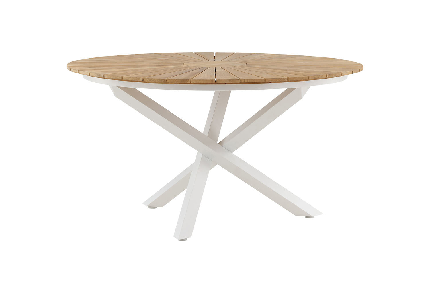Rebellenclub Tonga Tuintafel - ø140cm - Wit