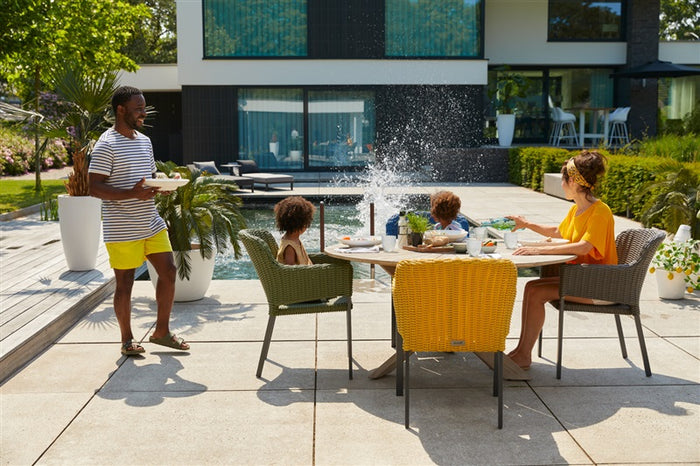 Hartman Cairo tuinstoel xerix - yellow - inclusief kussen