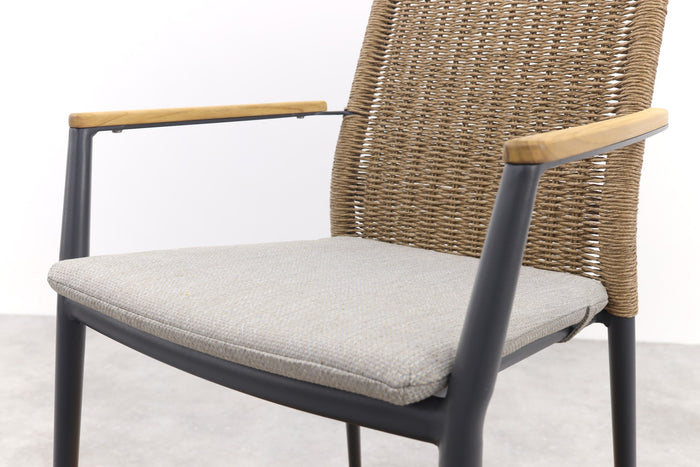 VDG Andorra tuinstoel stapelbaar