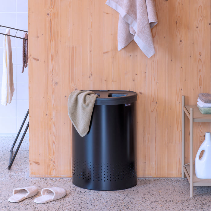 Brabantia Wasbox met Twee Vakken 55 L - Zwart