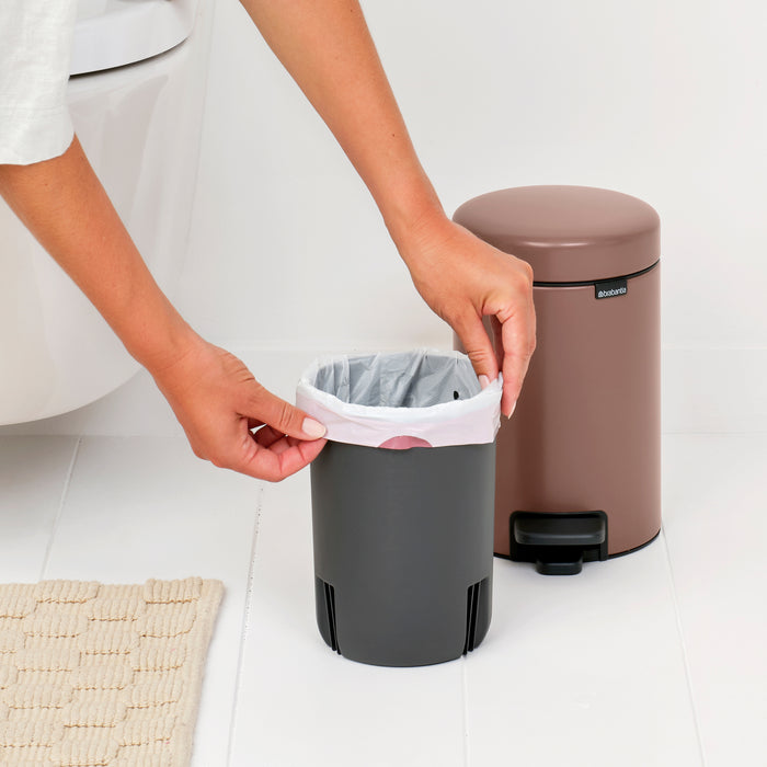 Brabantia NewIcon Pedaalemmer 3 L - Satin Taupe
