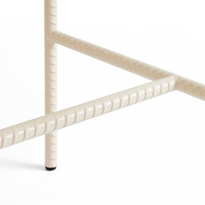 HAY Rebar Salontafel - Beige  - H 40,5 x B 80 x D 49 cm