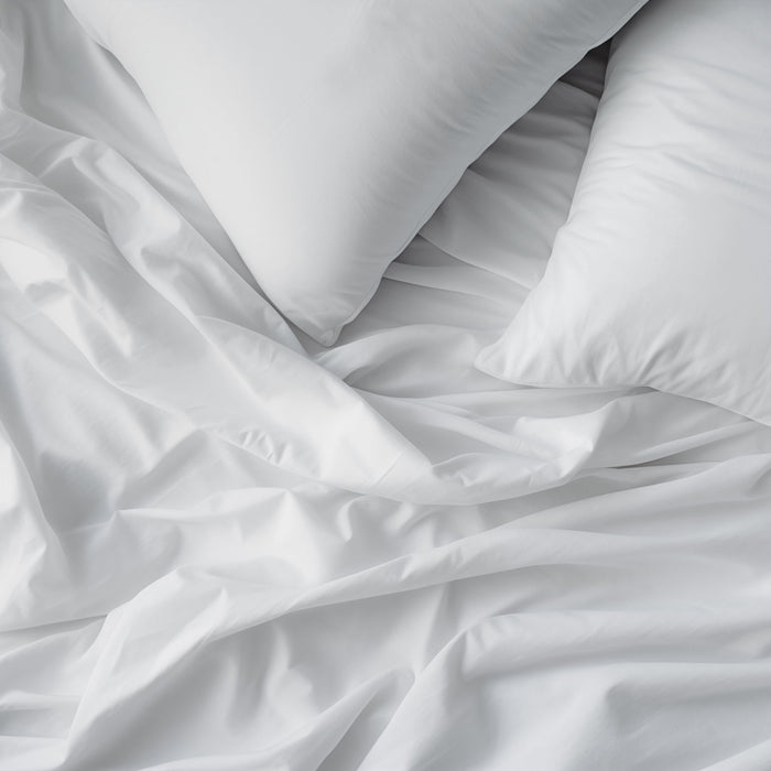 by fonQ Fresh Dekbedovertrek 140 x 200/220 cm - Crispy White