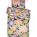 Essenza Flower fling Dekbedovertrek 140 x 220 cm - Zwart