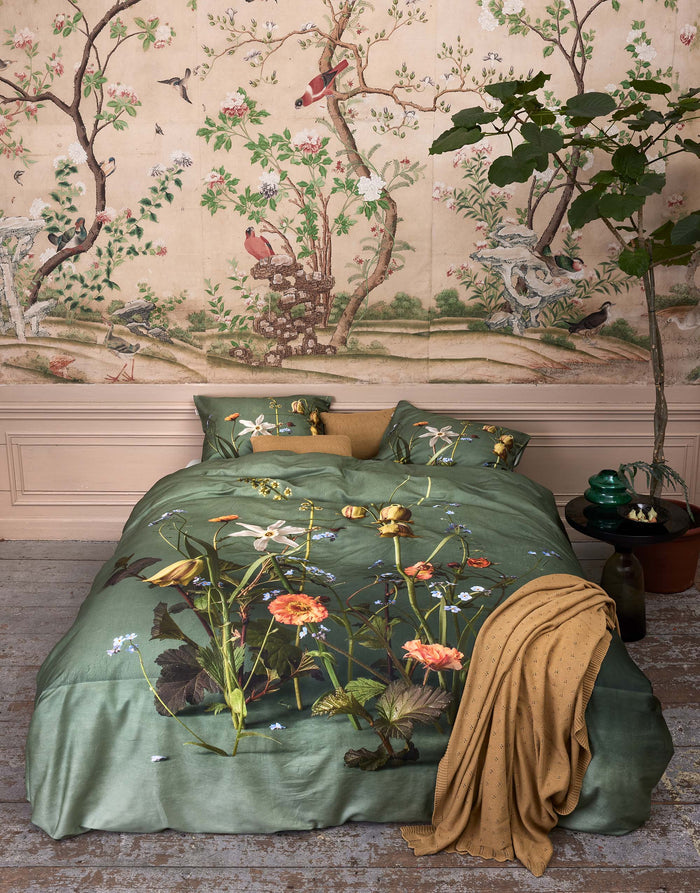 Essenza Ficaria Dekbedovertrek 140 x 220 cm - Greenish