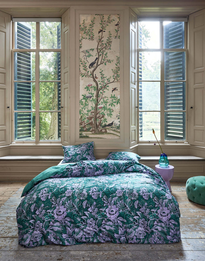 Essenza Yfke Dekbedovertrek 140 x 220 cm - Easy green