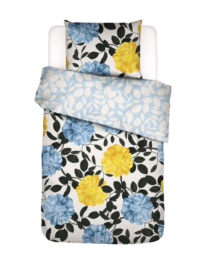 Essenza Bloom with a view Dekbedovertrek 140 x 220 cm - Bright white