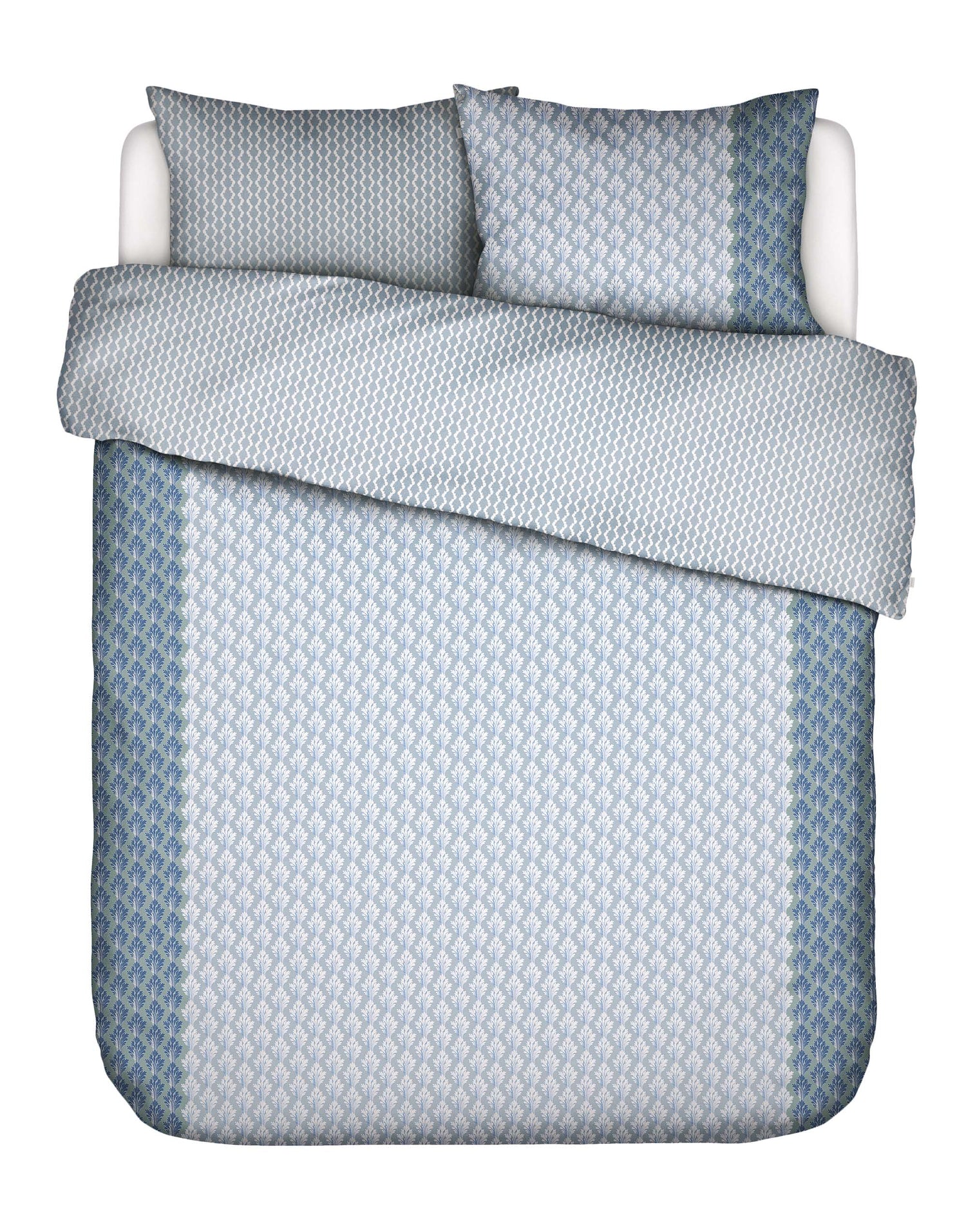 Essenza Tesse Dekbedovertrek 240 x 220 cm - Zen blue