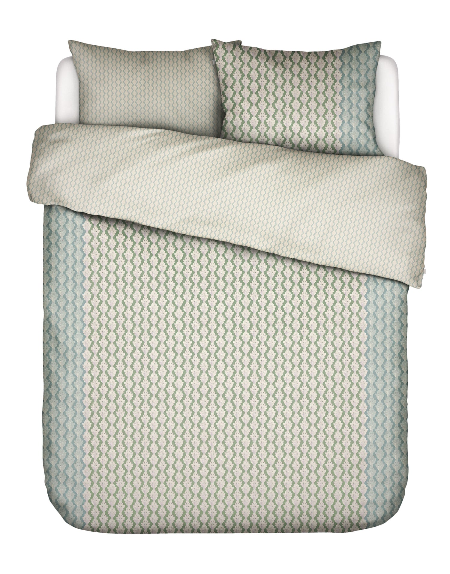 Essenza Tesse Dekbedovertrek 240 x 220 cm - Greenish