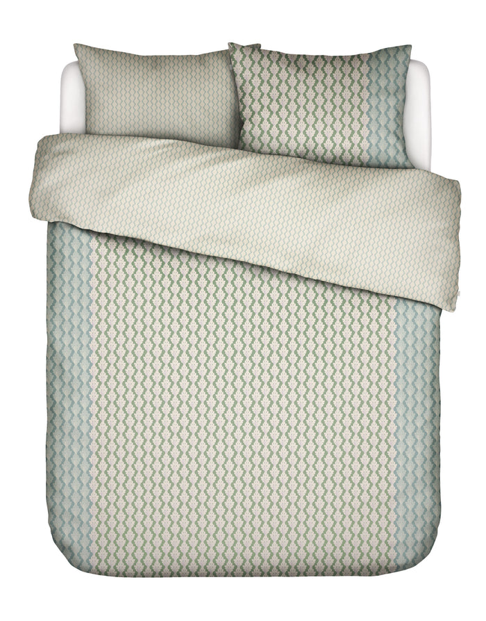 Essenza Tesse Dekbedovertrek 240 x 220 cm - Greenish