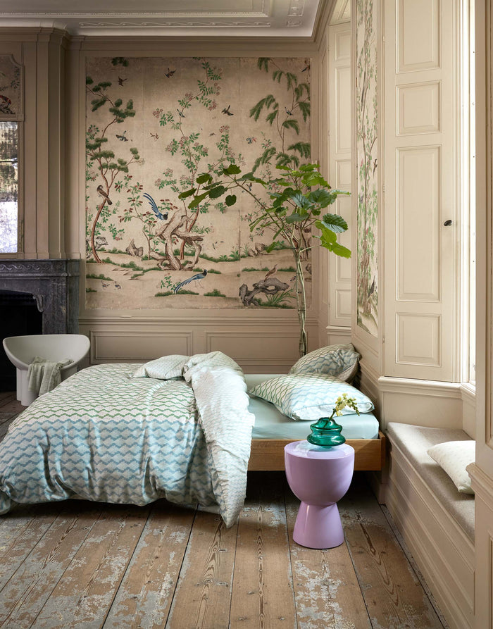 Essenza Tesse Dekbedovertrek 240 x 220 cm - Greenish