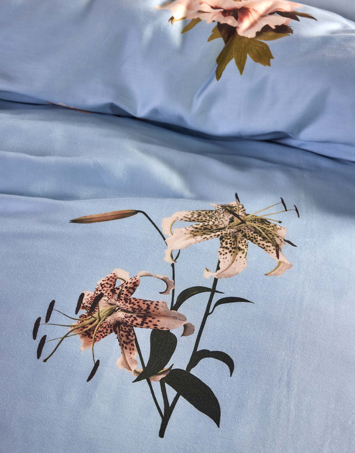 Essenza Annebella Dekbedovertrek 240 x 220 cm - Zen blue