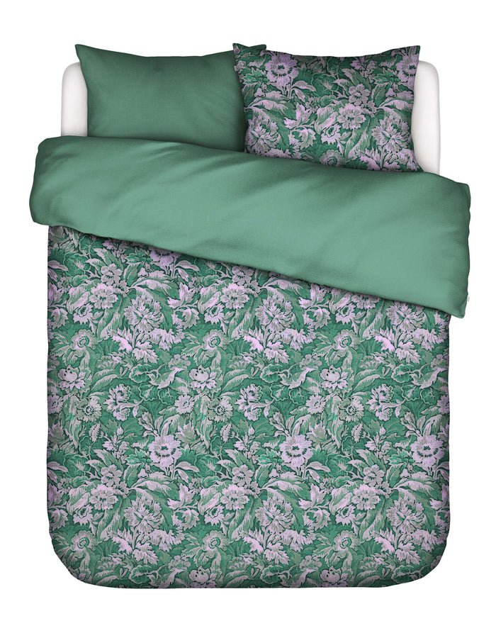 Essenza Yfke Dekbedovertrek 240 x 220 cm - Easy green