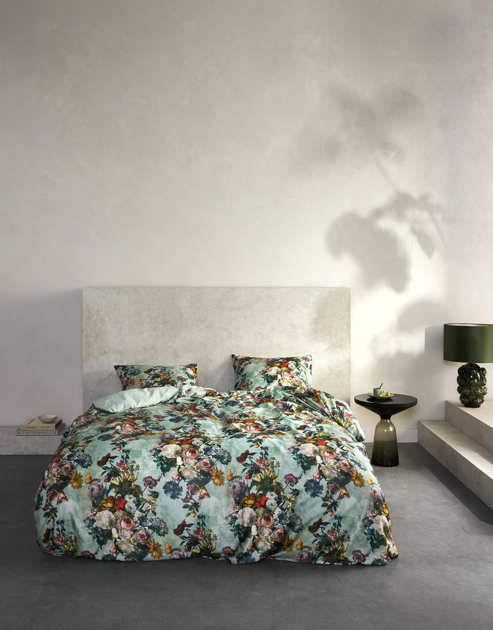 Essenza Karli Dekbedovertrek 260 x 220 cm - Mineral green