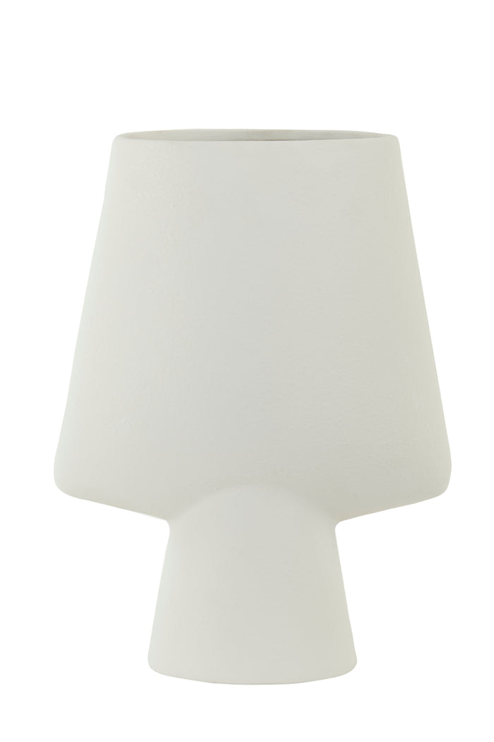 Light&living Vaas deco 30,5x15,5x40,5 cm CIARA keramiek crème