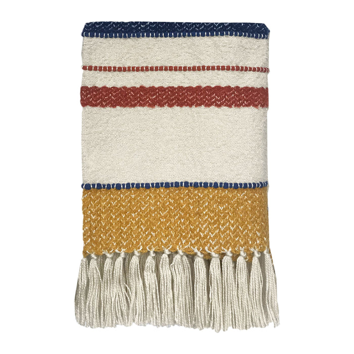 Malagoon Multicolor Bouclé Plaid - Miracle