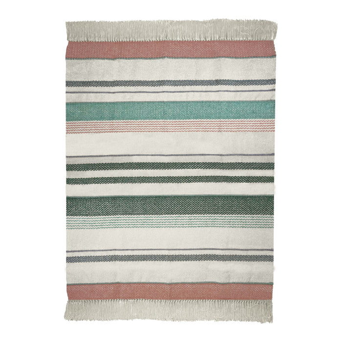 Malagoon Multicolor Bouclé Plaid - Pastel