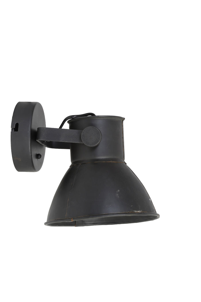 Light & Living - Wandlamp ELIANO - 21x17x19cm - Zwart