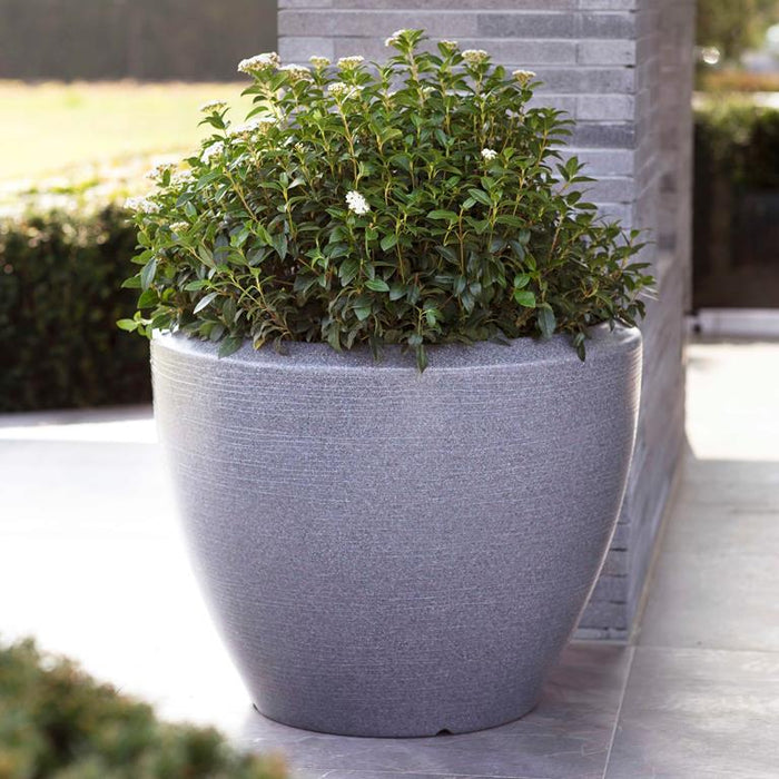 Capi Europe Arc Granite Bloempot Ø 75 cm - Antraciet