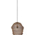 PTMD Miko Brass iron wired hanging lamp see through S