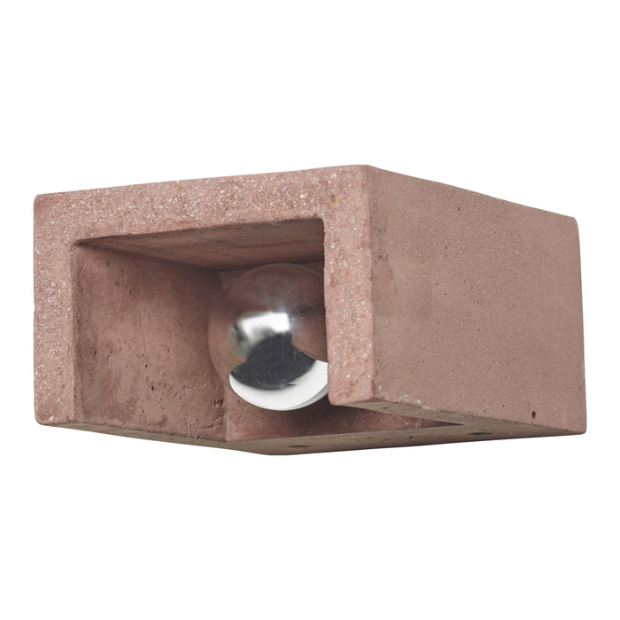 Serax - Thijs Prinsen - Primary Shape Wandlamp - H 7,5 cm - Rood