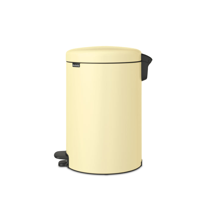 Brabantia NewIcon Pedaalemmer 20 L - Mellow Yellow