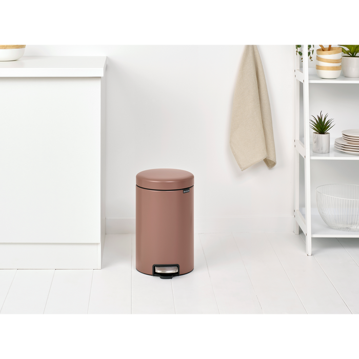 Brabantia NewIcon Pedaalemmer 12 L - Satin Taupe