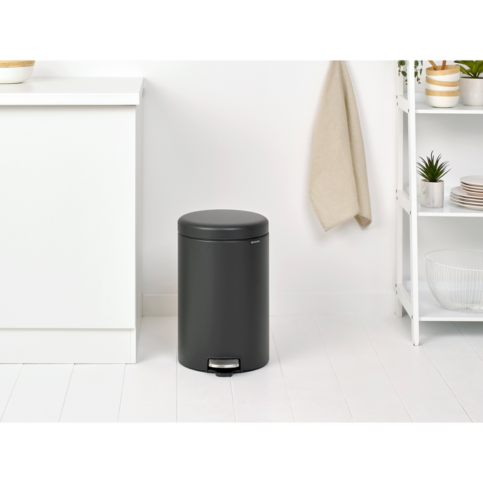 Brabantia NewIcon Pedaalemmer 20 L - Mineral Infinite Grey