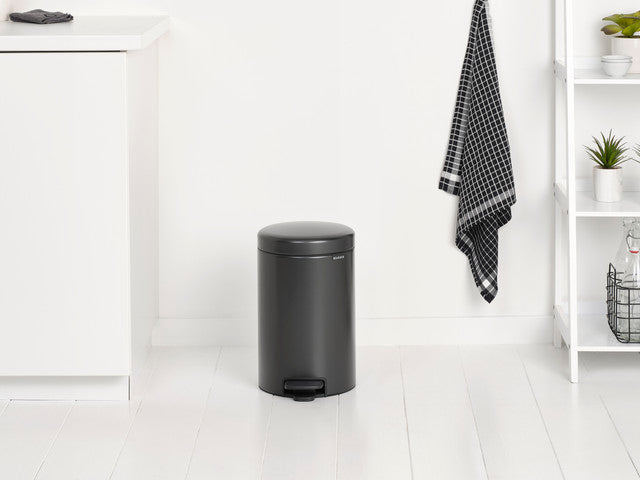 Brabantia NewIcon Pedaalemmer - 12 L - Confident Grey