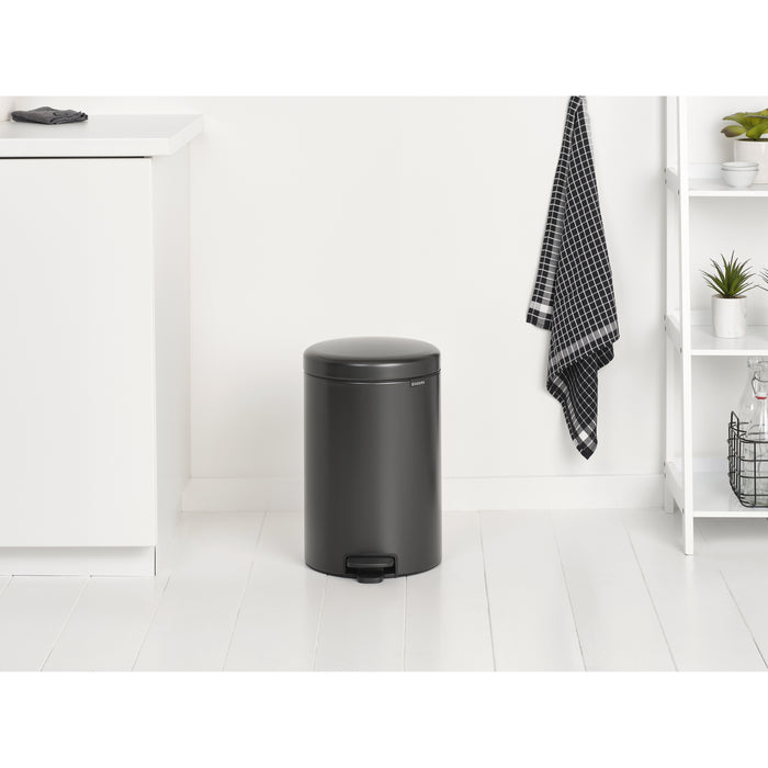 Brabantia NewIcon Pedaalemmer 20 L - Confident Grey