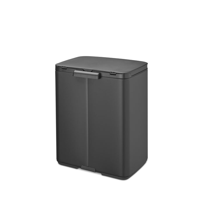 Brabantia Bo Prullenbak 12 L - Mineral Infinite Grey