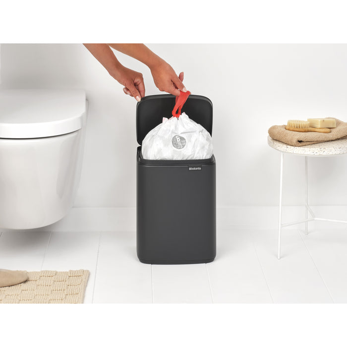 Brabantia Bo Prullenbak 7 L- Mineral Infinite Grey