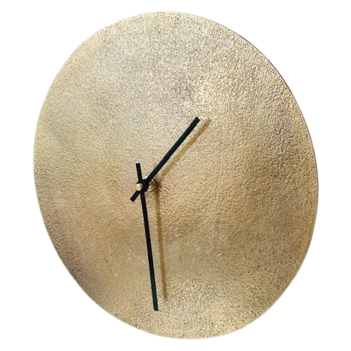 Reliving Wandklok Geborsteld Goud Metaal 26 Cm Tafelklok Salt And