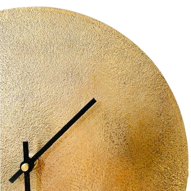 Reliving Wandklok Geborsteld Goud Metaal 26 Cm Tafelklok Salt And