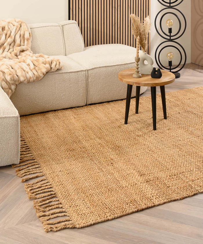 Boho&me Jute vloerkleed Chunky - Boho&me - naturel - 160x230 cm