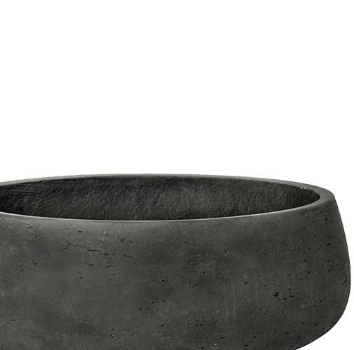 Pottery Pots Plantenschaal Eileen Grijs-Zwart D 24 cm H 9 cm