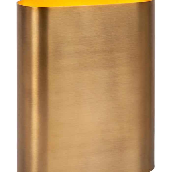 Lucide OVALIS Wandlamp - Mat Goud | Messing